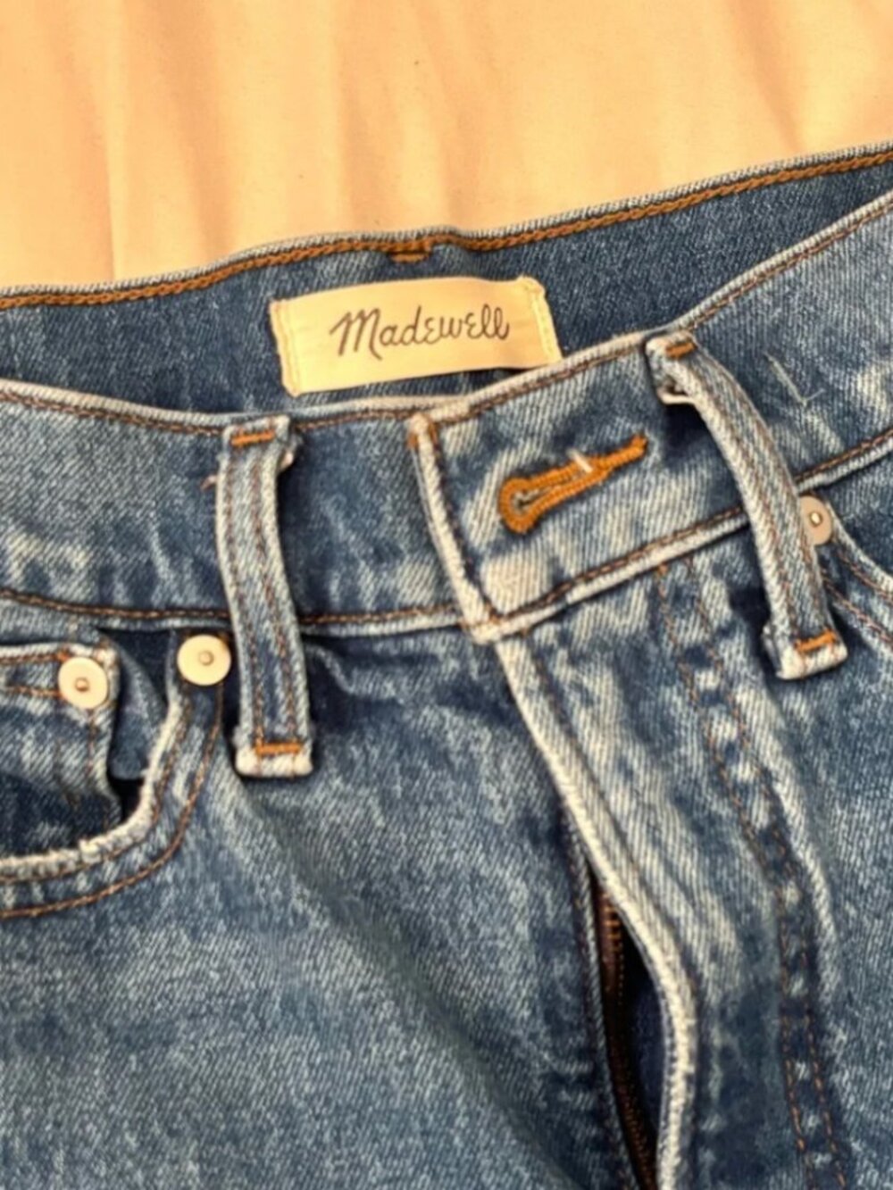 Madewell Blue Denim Jeans